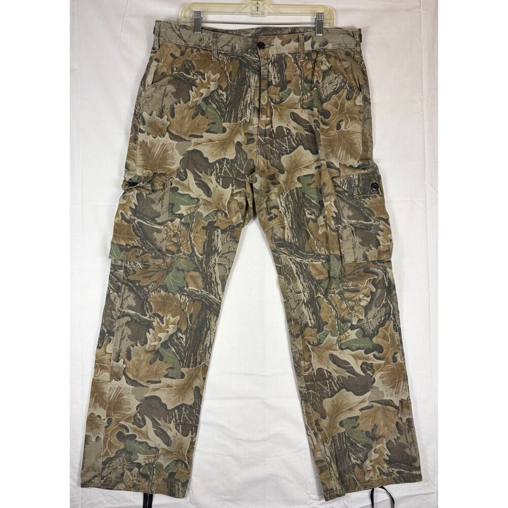Redhead Cargo Pants Vintage Leaf Camo Baggy Relaxed Fit Men’s Large 38-40 X 30